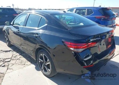 2025 Nissan Sentra Sv из США, поврежденный, VIN 3N1AB8CV2SY371872